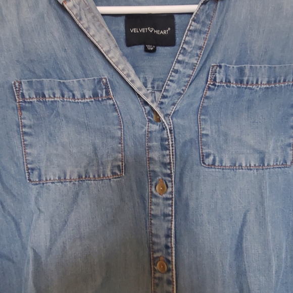 Soft Denim Overshirt - Picture 4 of 6
